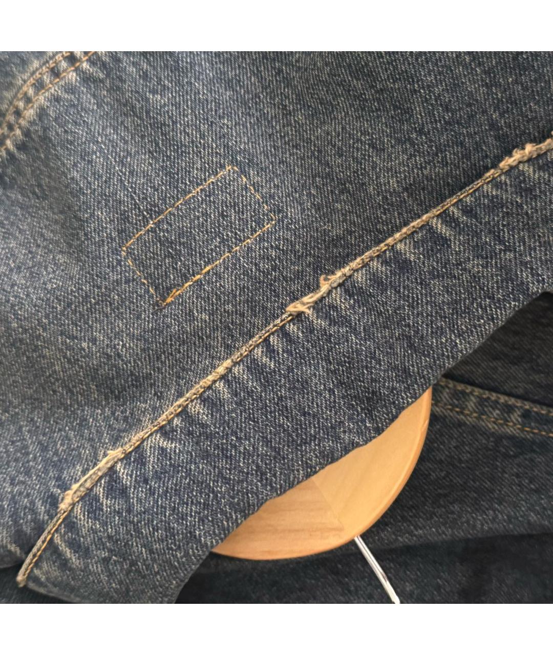 SAINT LAURENT Синяя деним куртка, фото 8