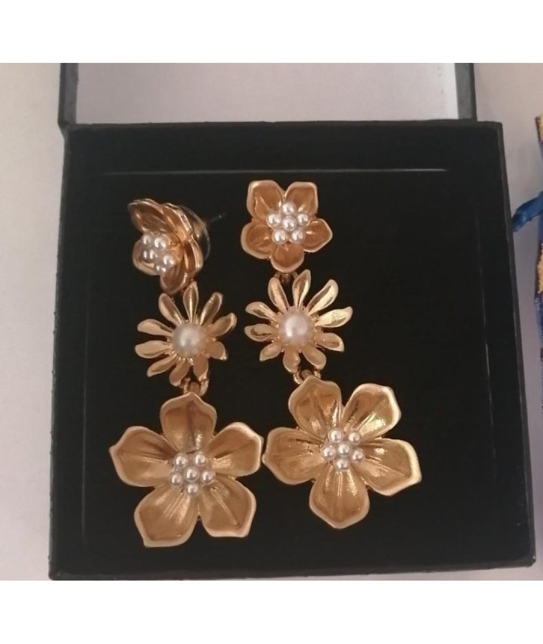 OSCAR DE LA RENTA Золотые серьги, фото 4