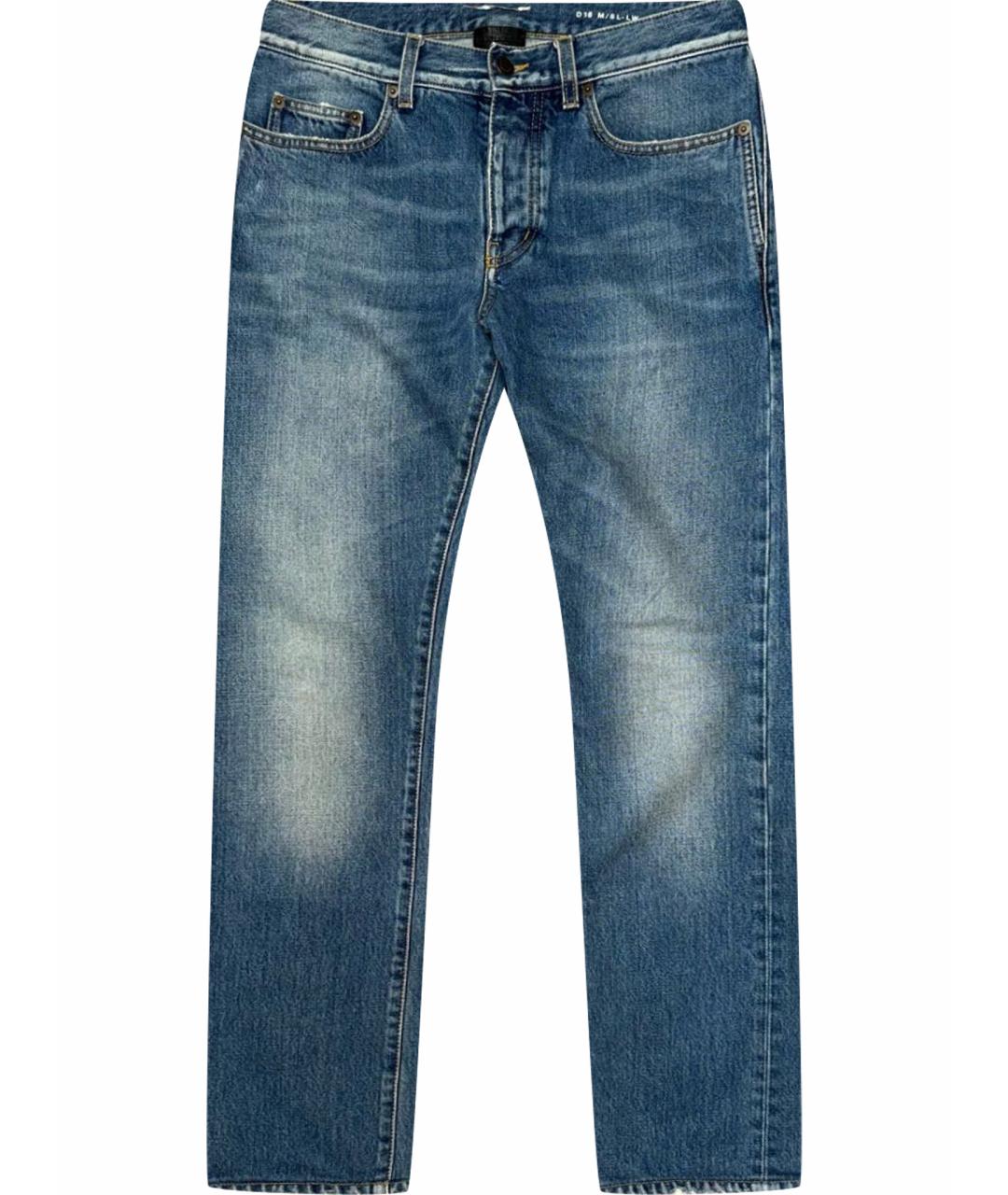SAINT LAURENT Синие джинсы, фото 1