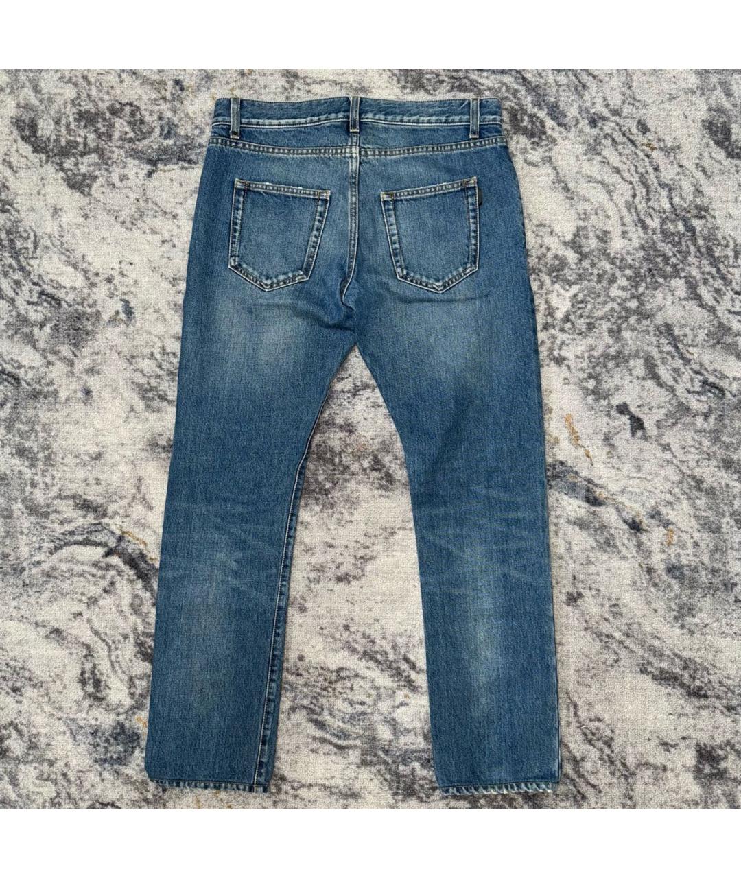 SAINT LAURENT Синие джинсы, фото 2