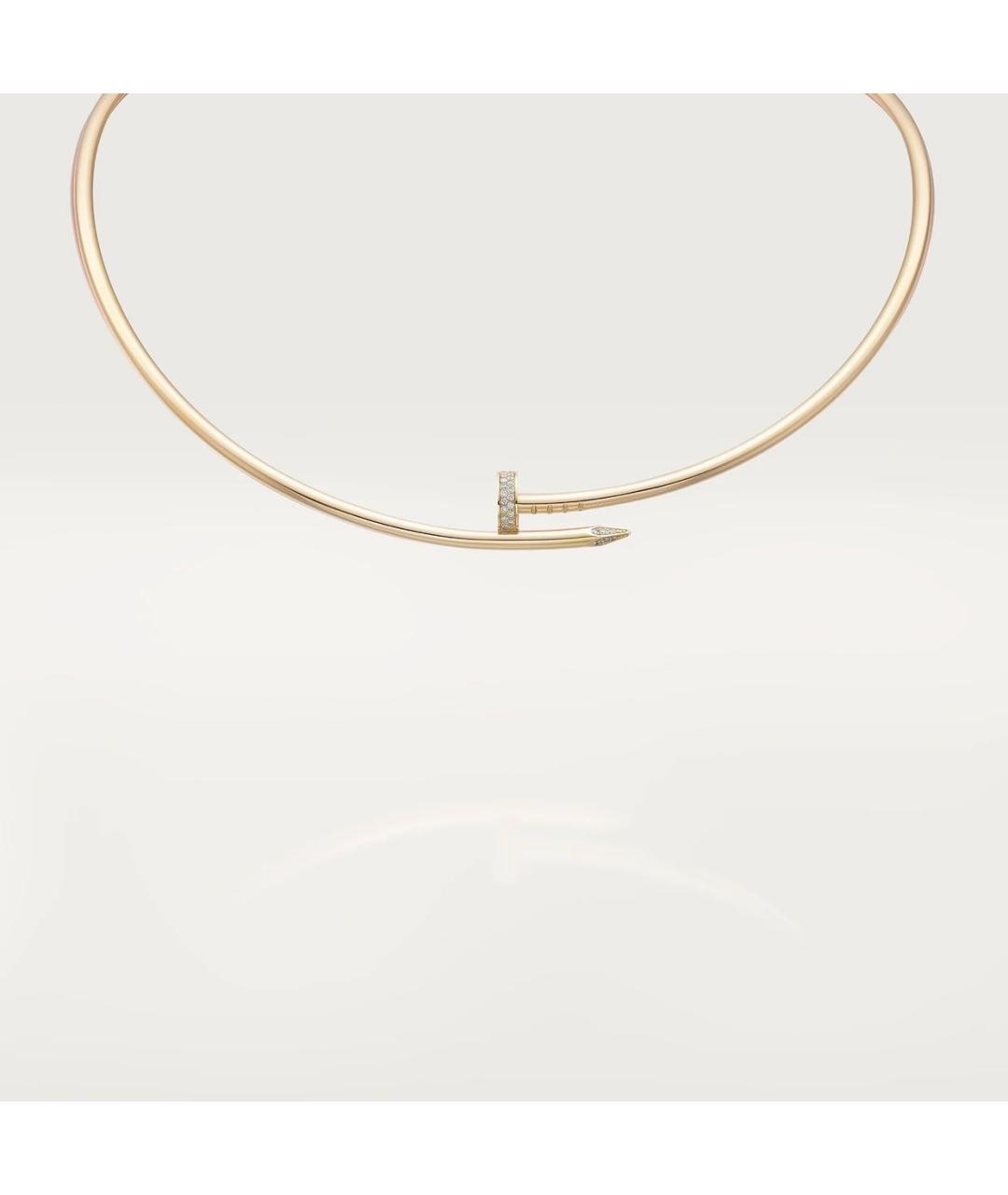 CARTIER Золотое колье из желтого золота, фото 2