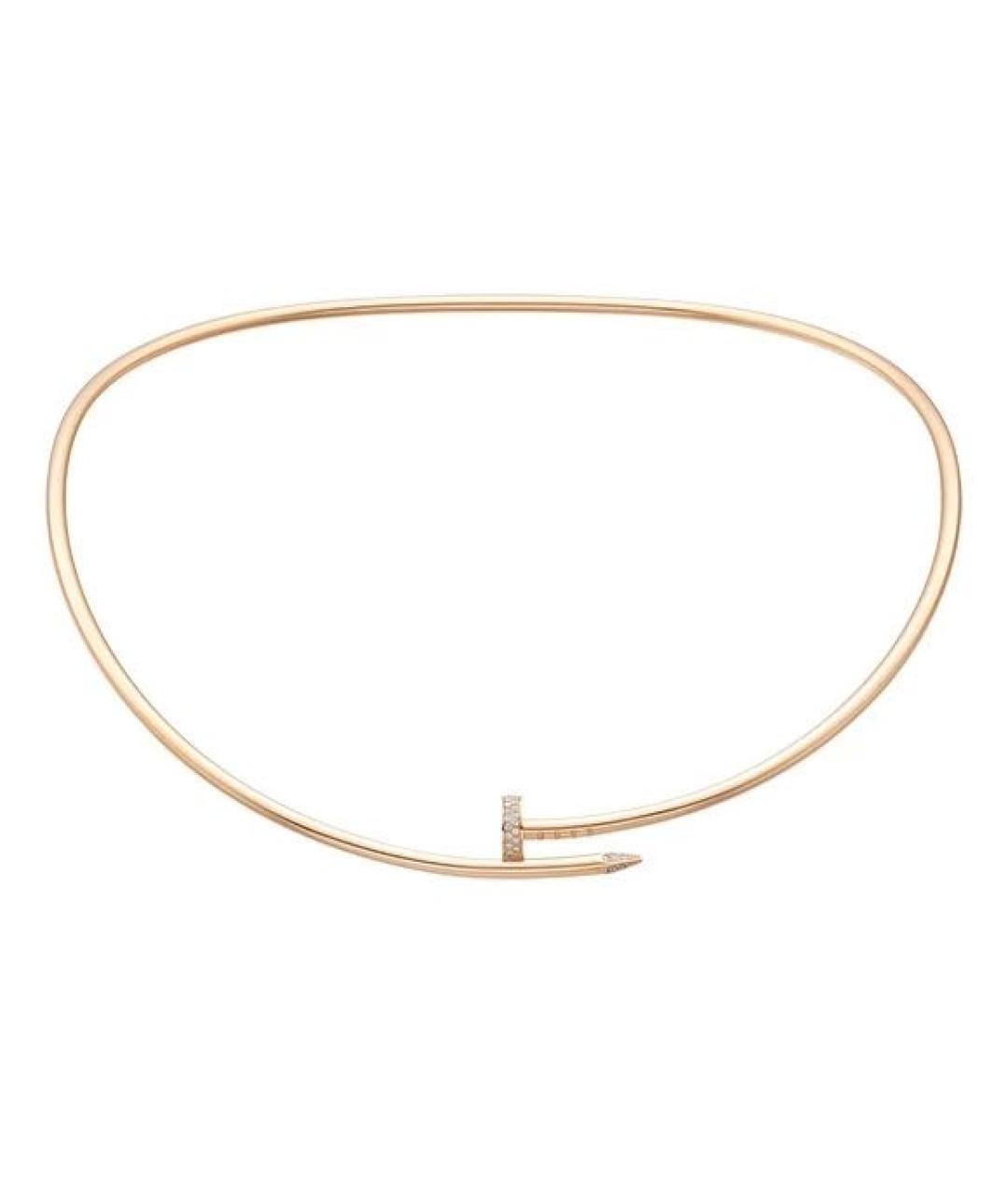 CARTIER Золотое колье из желтого золота, фото 1