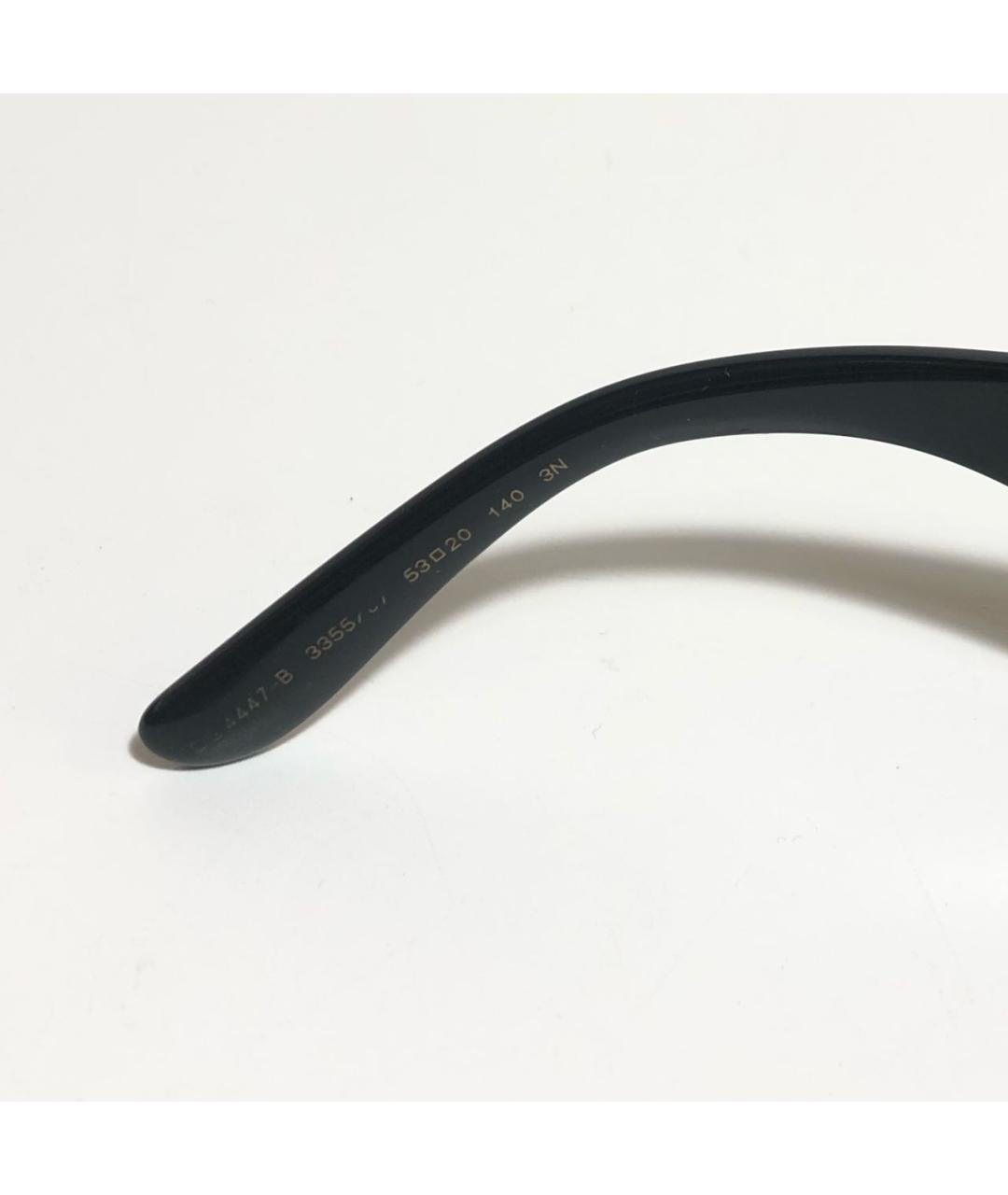 DOLCE&GABBANA Черные пластиковые солнцезащитные очки, фото 4