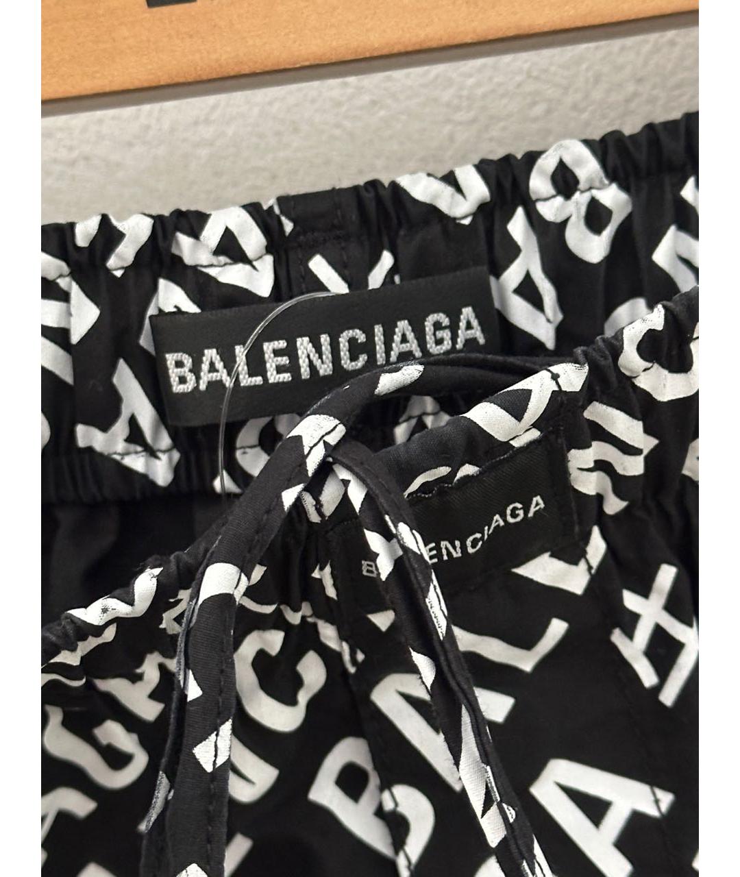 BALENCIAGA Хлопковые повседневные брюки, фото 3