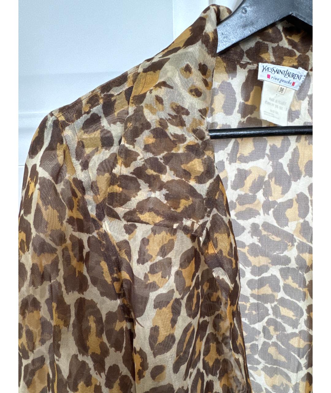 SAINT LAURENT Сетчатая туника, фото 7
