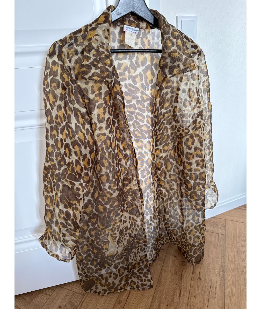 SAINT LAURENT Сетчатая туника, фото 6