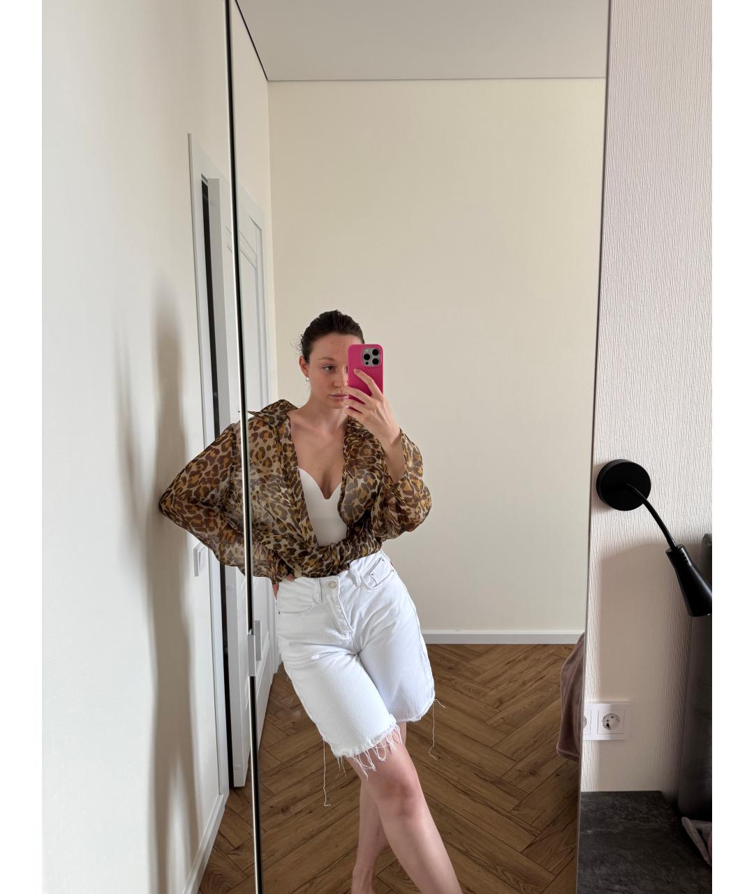 SAINT LAURENT Сетчатая туника, фото 9