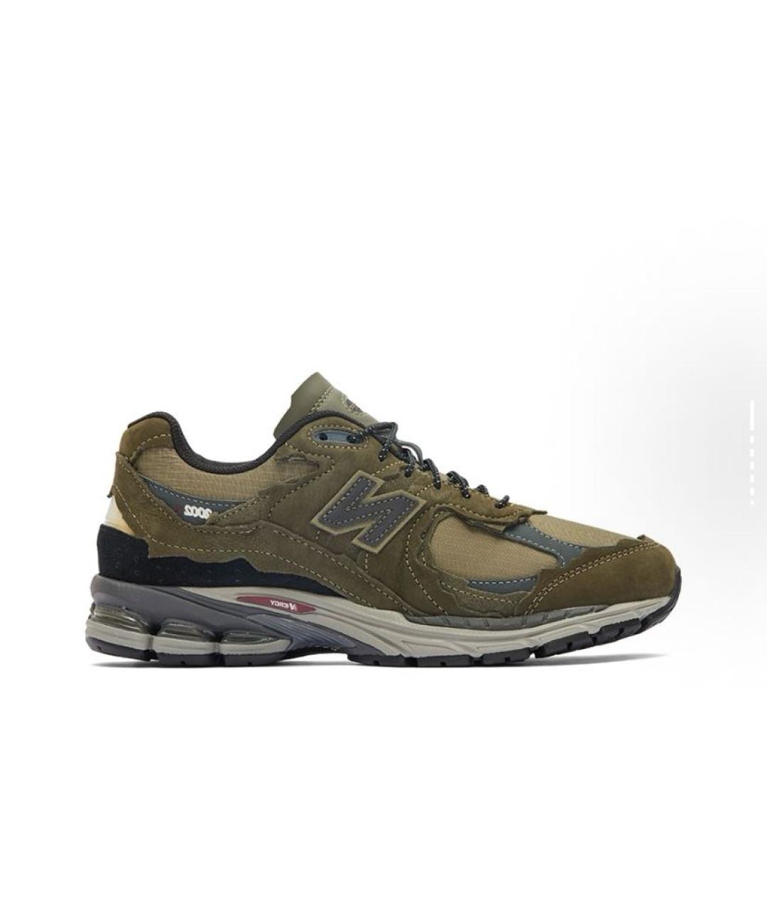 NEW BALANCE Хаки замшевые кроссовки, фото 8