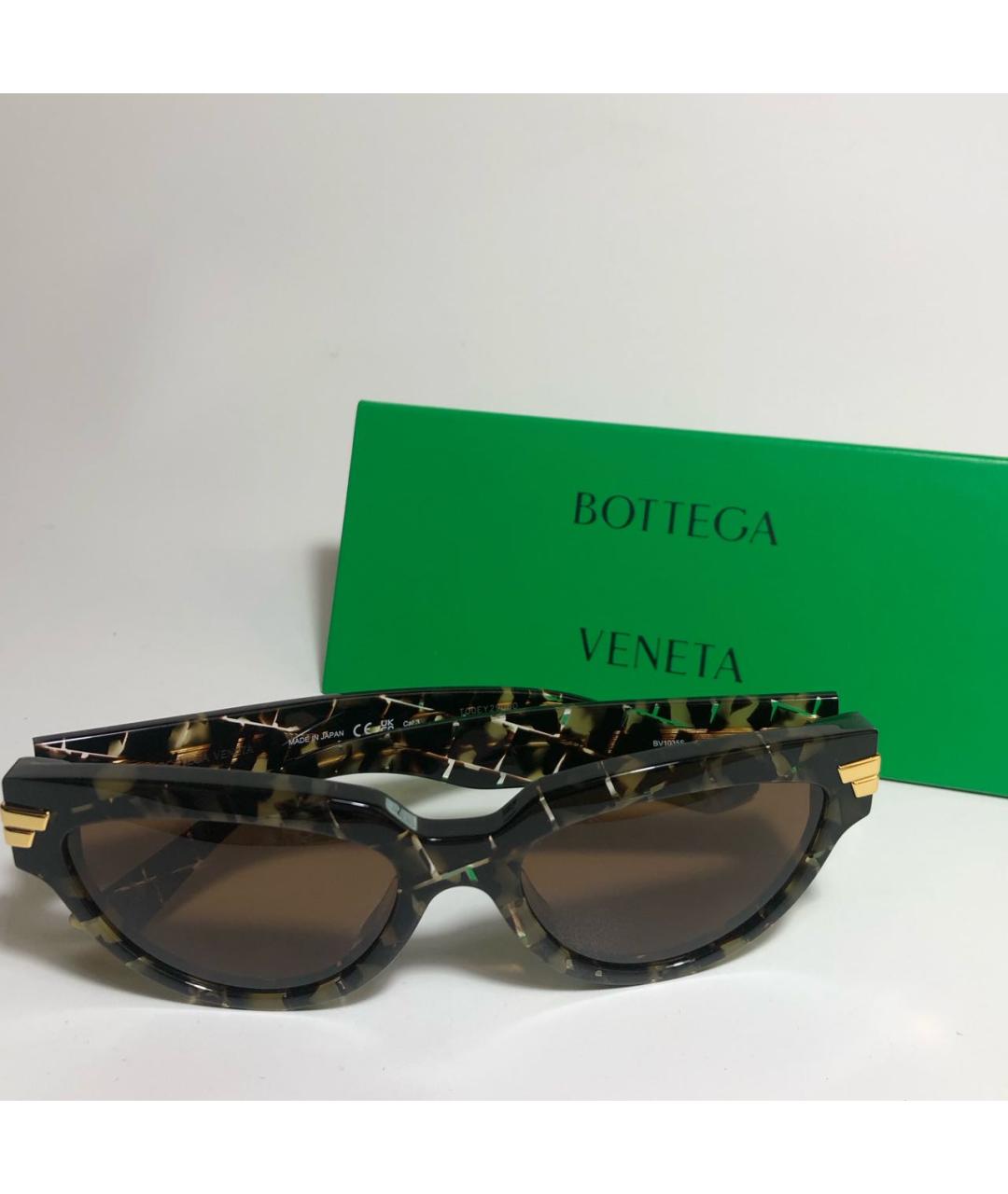 BOTTEGA VENETA Пластиковые солнцезащитные очки, фото 5