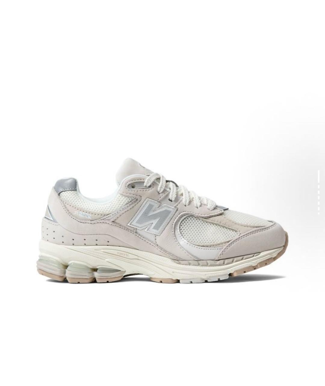 NEW BALANCE Бежевые замшевые кроссовки, фото 7