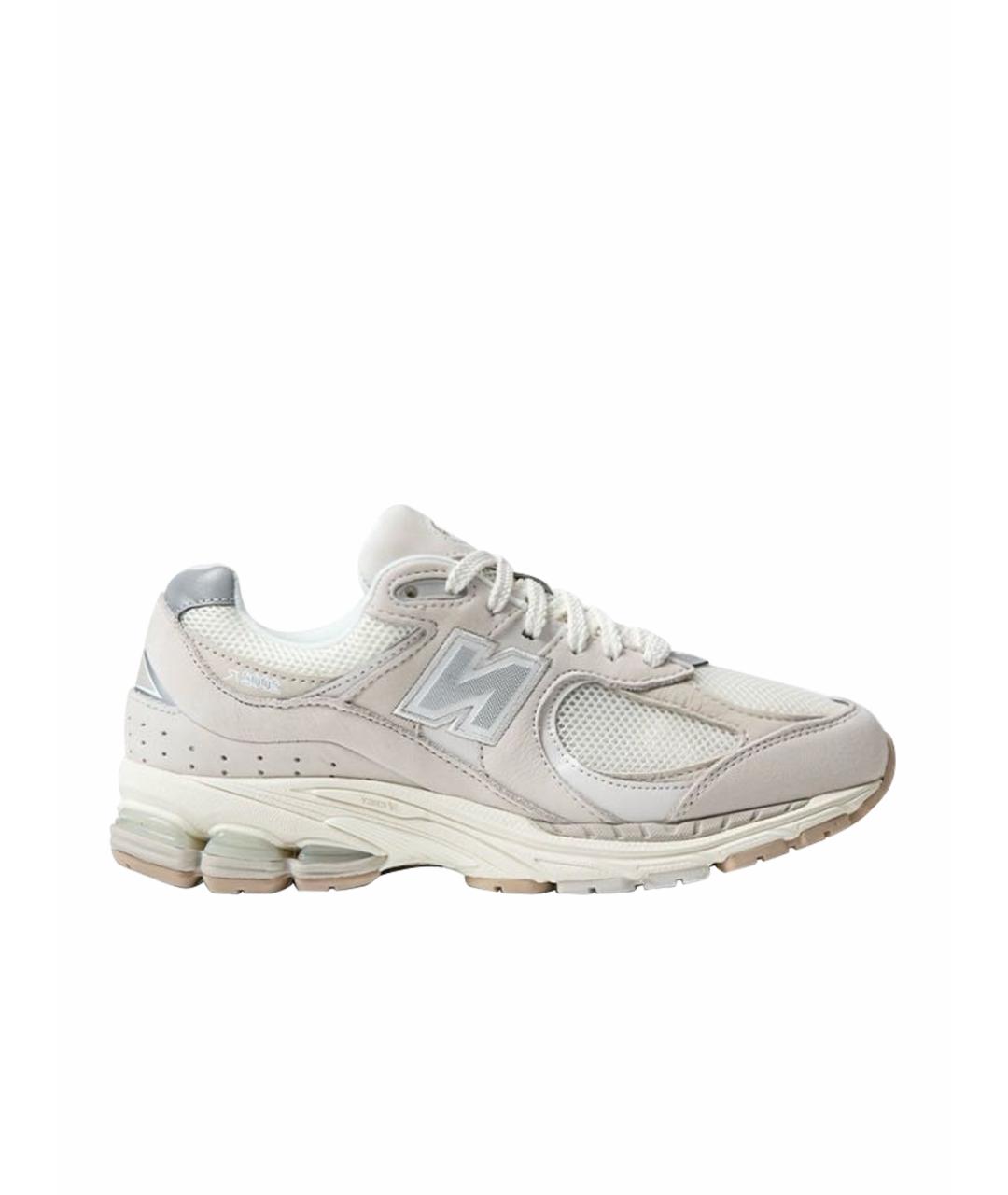 NEW BALANCE Бежевые замшевые кроссовки, фото 1