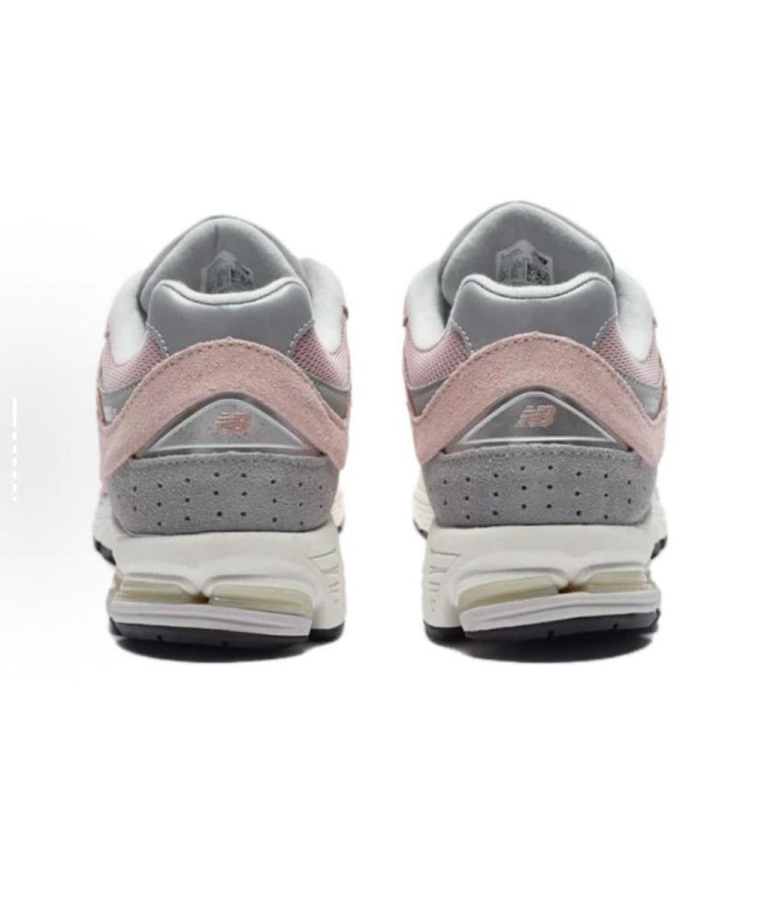 NEW BALANCE Розовые замшевые кроссовки, фото 5