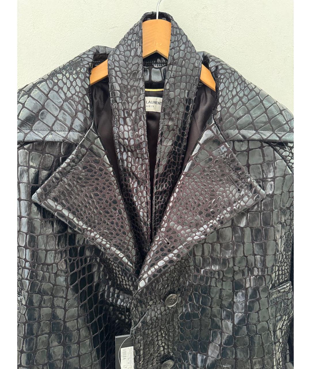 SAINT LAURENT Черная куртка, фото 4