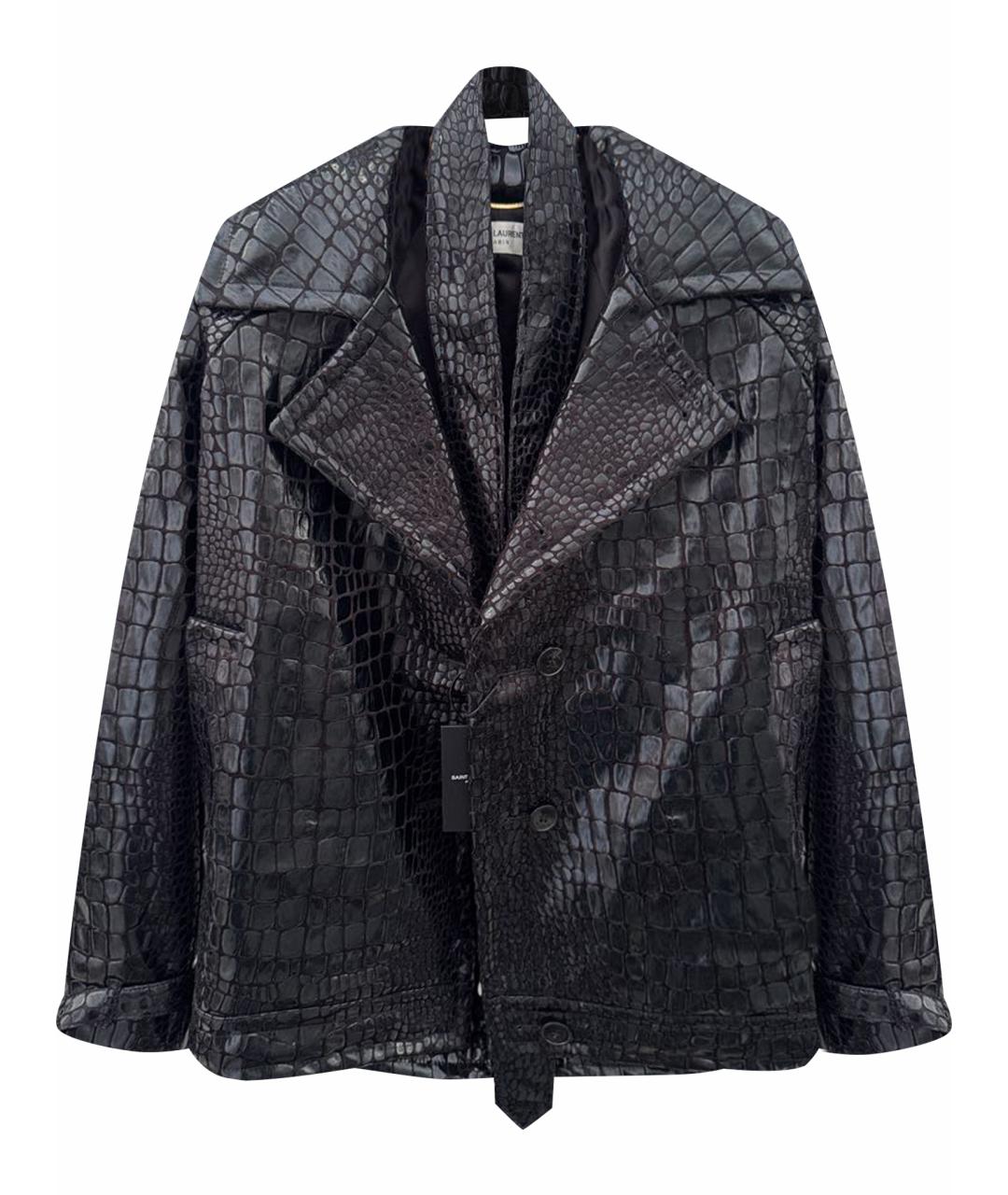 SAINT LAURENT Черная куртка, фото 1