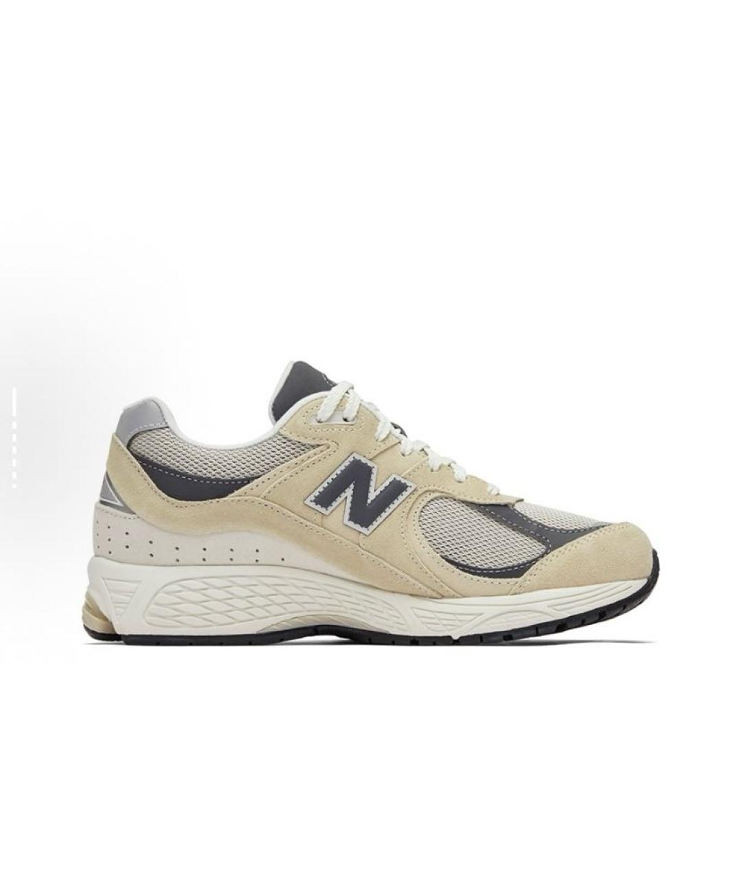 NEW BALANCE Горчичные замшевые кроссовки, фото 3