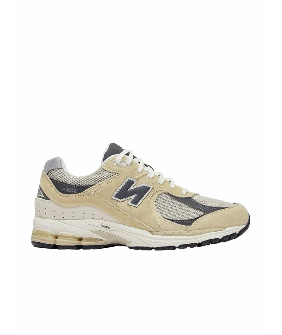 NEW BALANCE Горчичные замшевые кроссовки, фото 1
