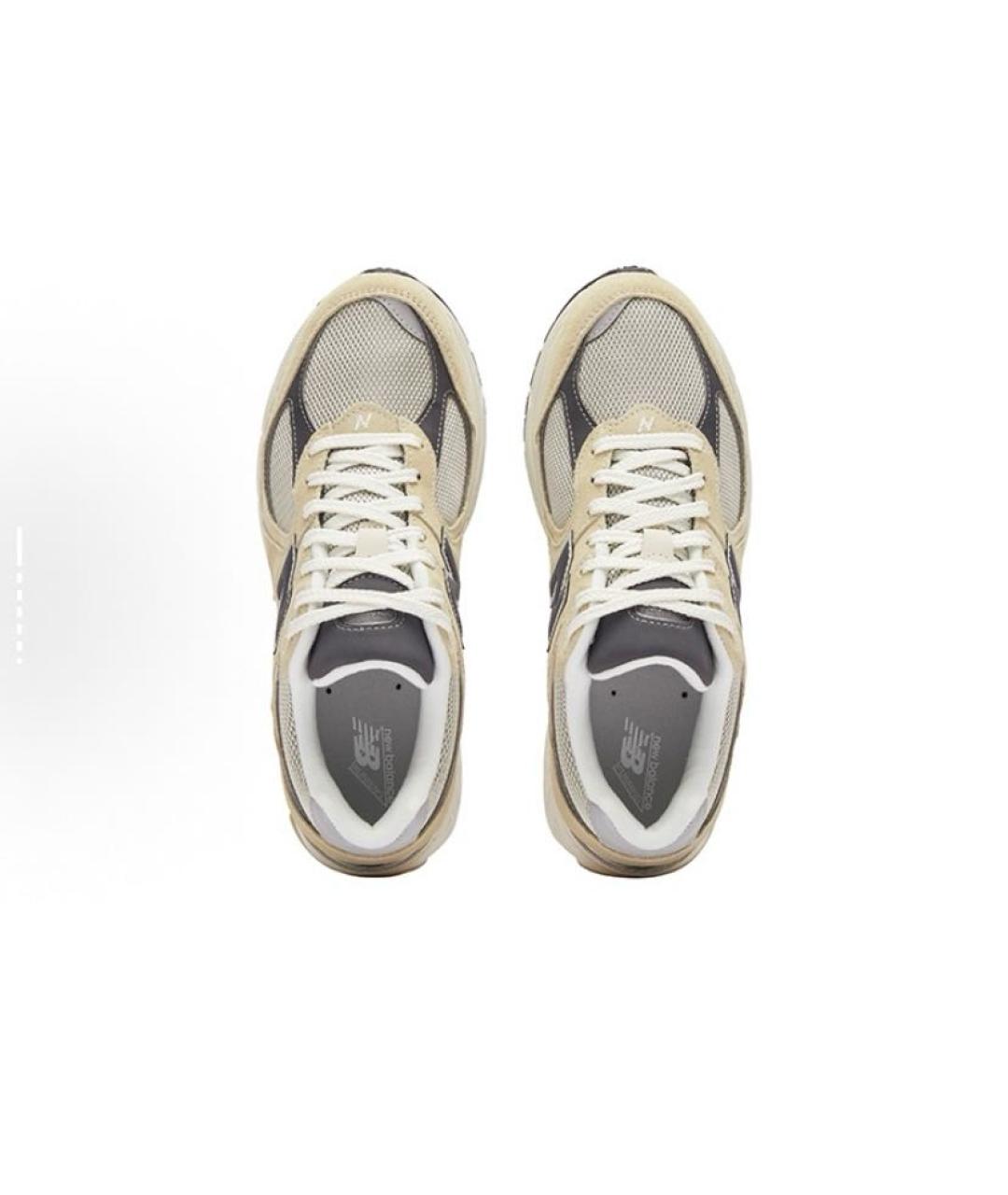 NEW BALANCE Горчичные замшевые кроссовки, фото 6