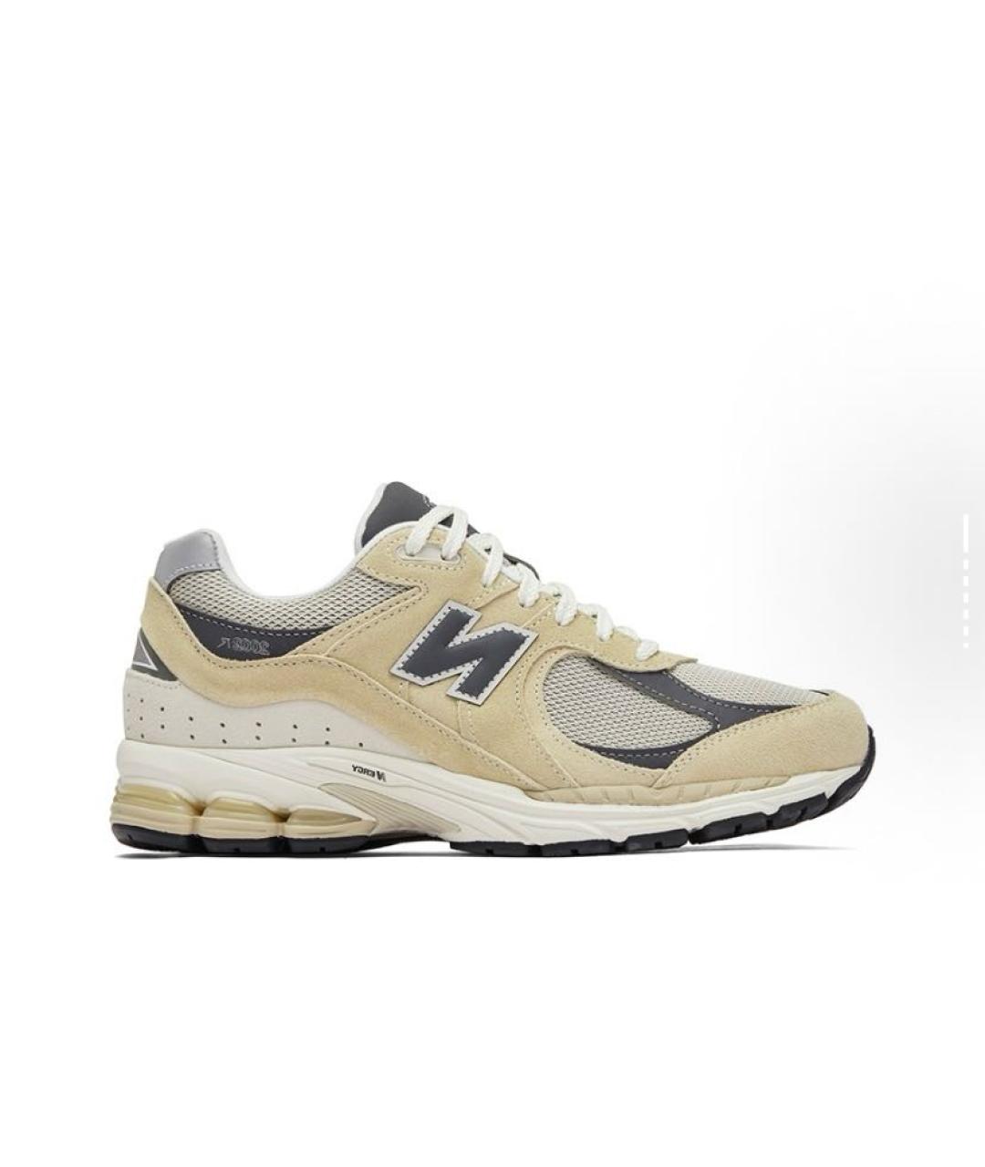 NEW BALANCE Горчичные замшевые кроссовки, фото 9