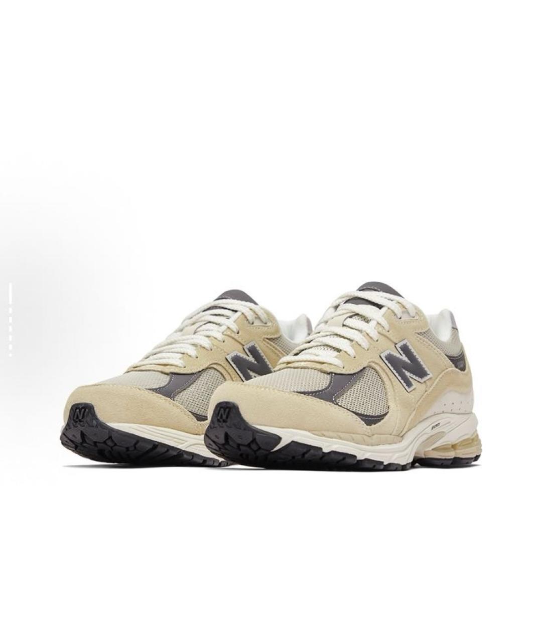NEW BALANCE Горчичные замшевые кроссовки, фото 5