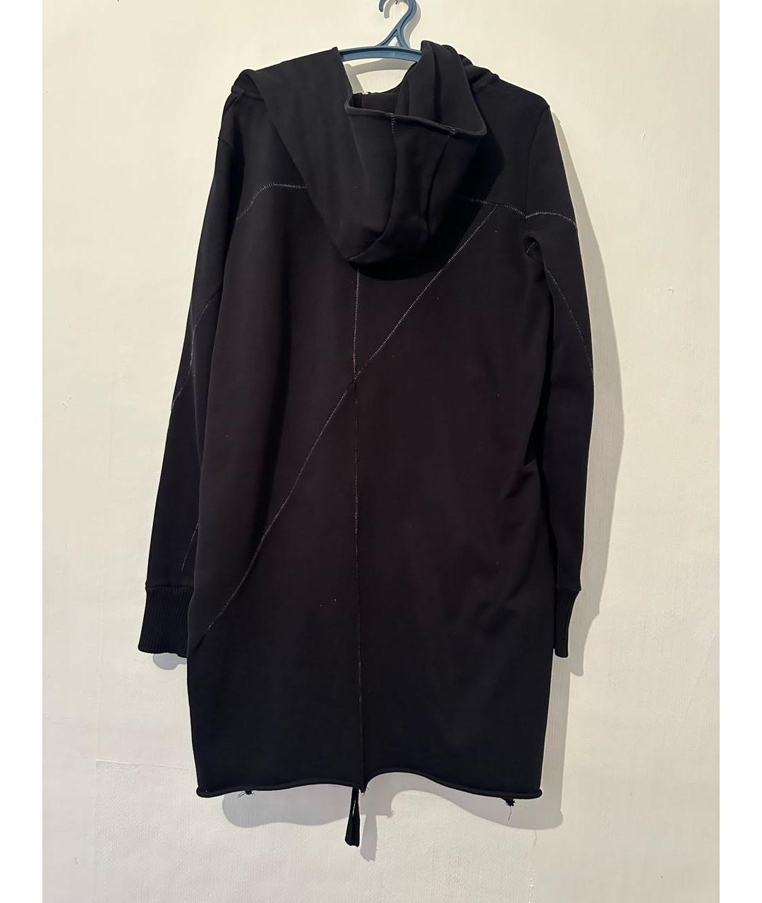 RICK OWENS Черная хлопковая парка, фото 2