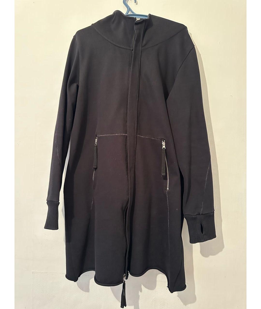 RICK OWENS Черная хлопковая парка, фото 3