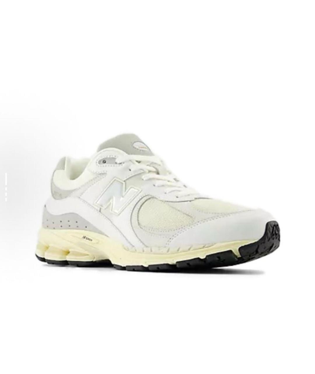 NEW BALANCE Белые замшевые кроссовки, фото 4