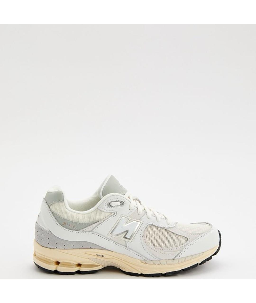 NEW BALANCE Белые замшевые кроссовки, фото 2