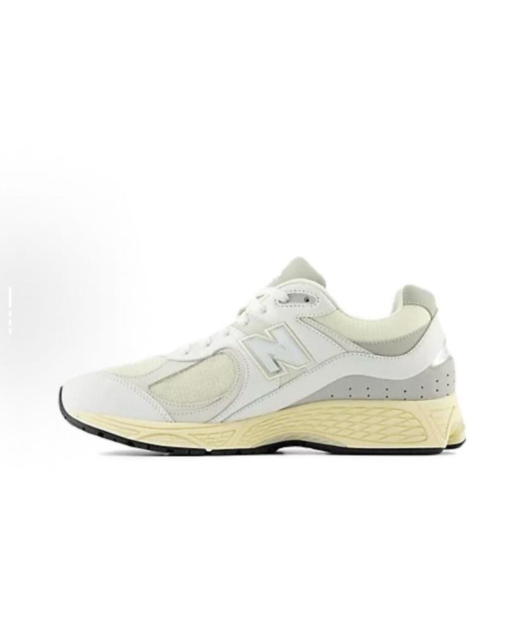 NEW BALANCE Белые замшевые кроссовки, фото 3