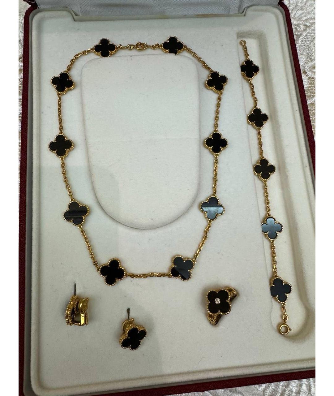 VAN CLEEF & ARPELS Золотой комплект из желтого золота, фото 3