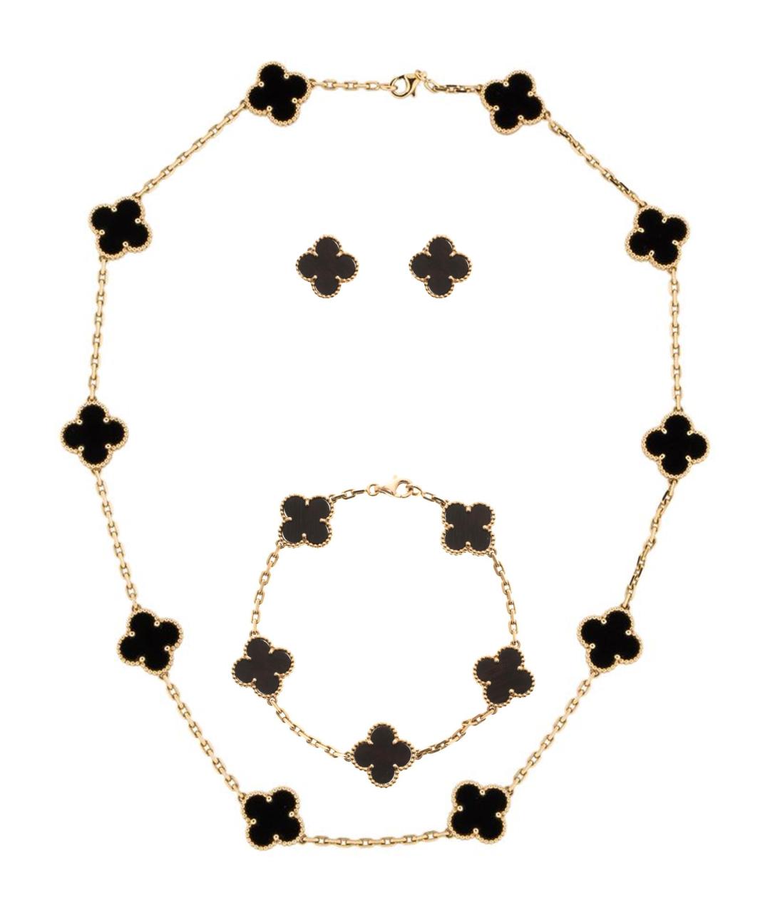 VAN CLEEF & ARPELS Золотой комплект из желтого золота, фото 1