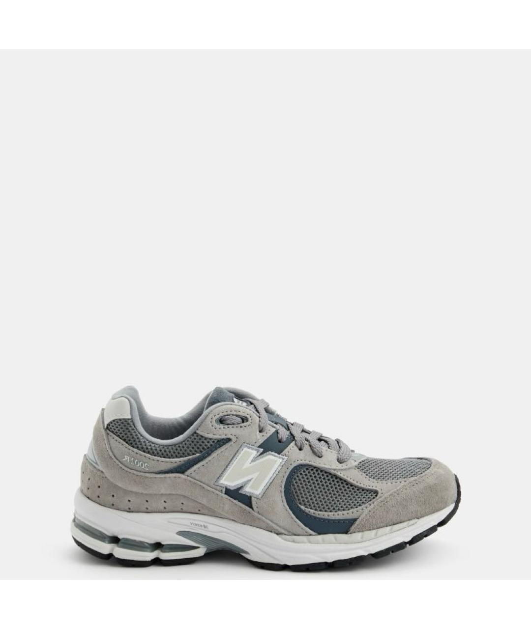 NEW BALANCE Серые замшевые кроссовки, фото 2