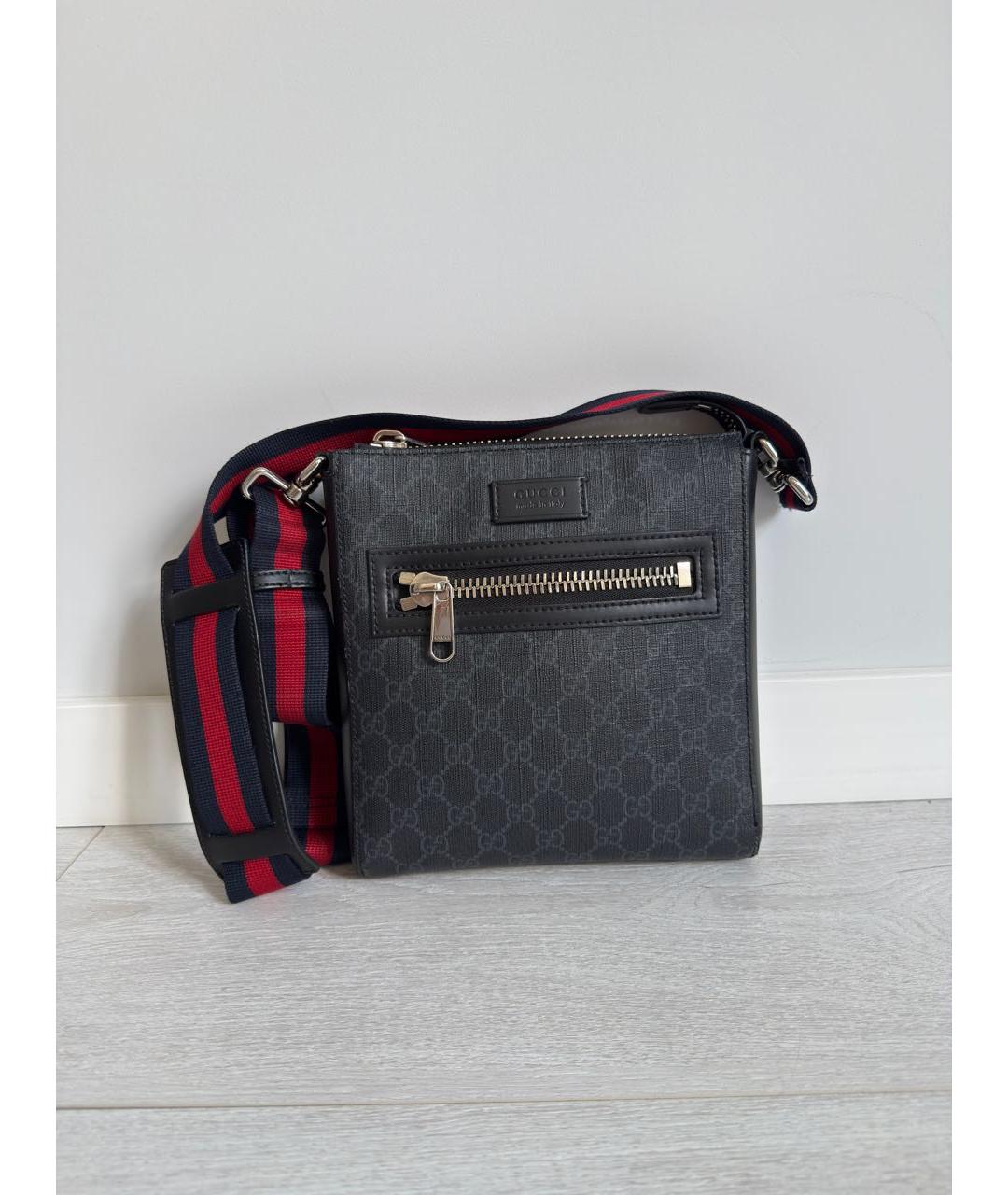 GUCCI Черная сумка на плечо, фото 9