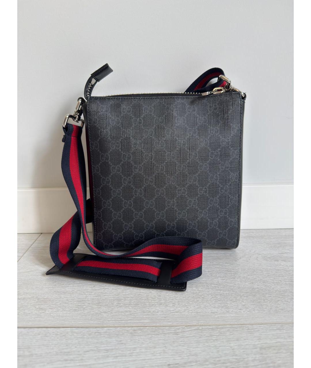 GUCCI Черная сумка на плечо, фото 3