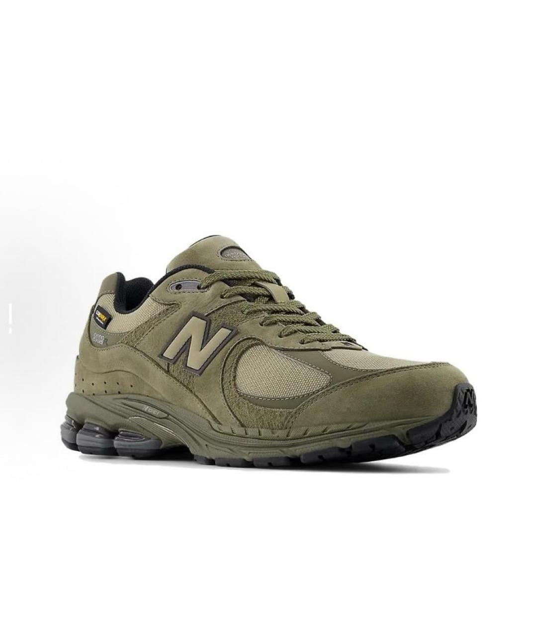 NEW BALANCE Хаки замшевые кроссовки, фото 4