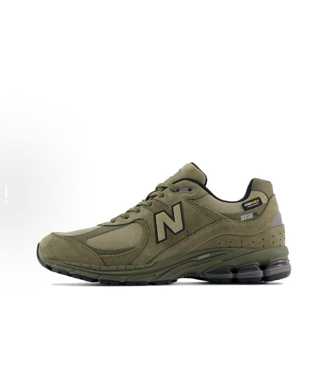 NEW BALANCE Хаки замшевые кроссовки, фото 3
