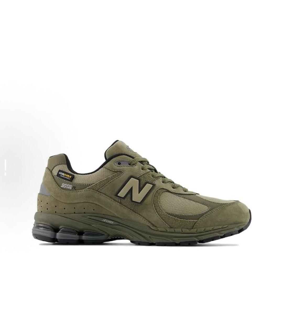 NEW BALANCE Хаки замшевые кроссовки, фото 7