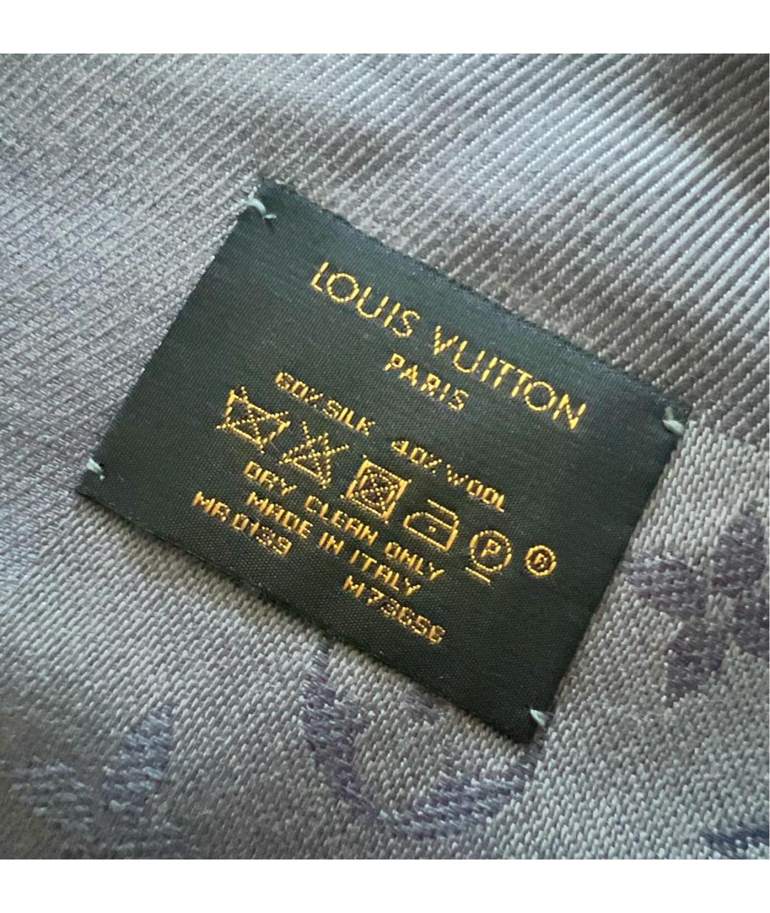 LOUIS VUITTON Шелковый платок, фото 5