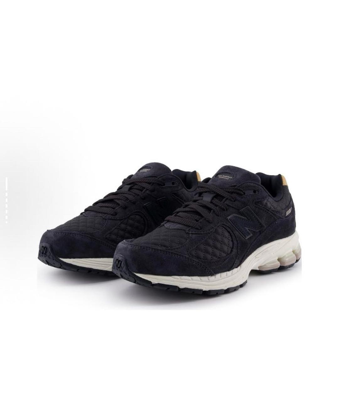 NEW BALANCE Черные замшевые кроссовки, фото 4