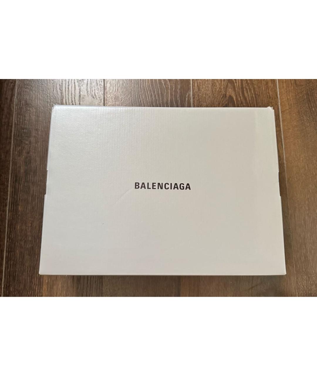 BALENCIAGA Бежевые кроссовки, фото 8
