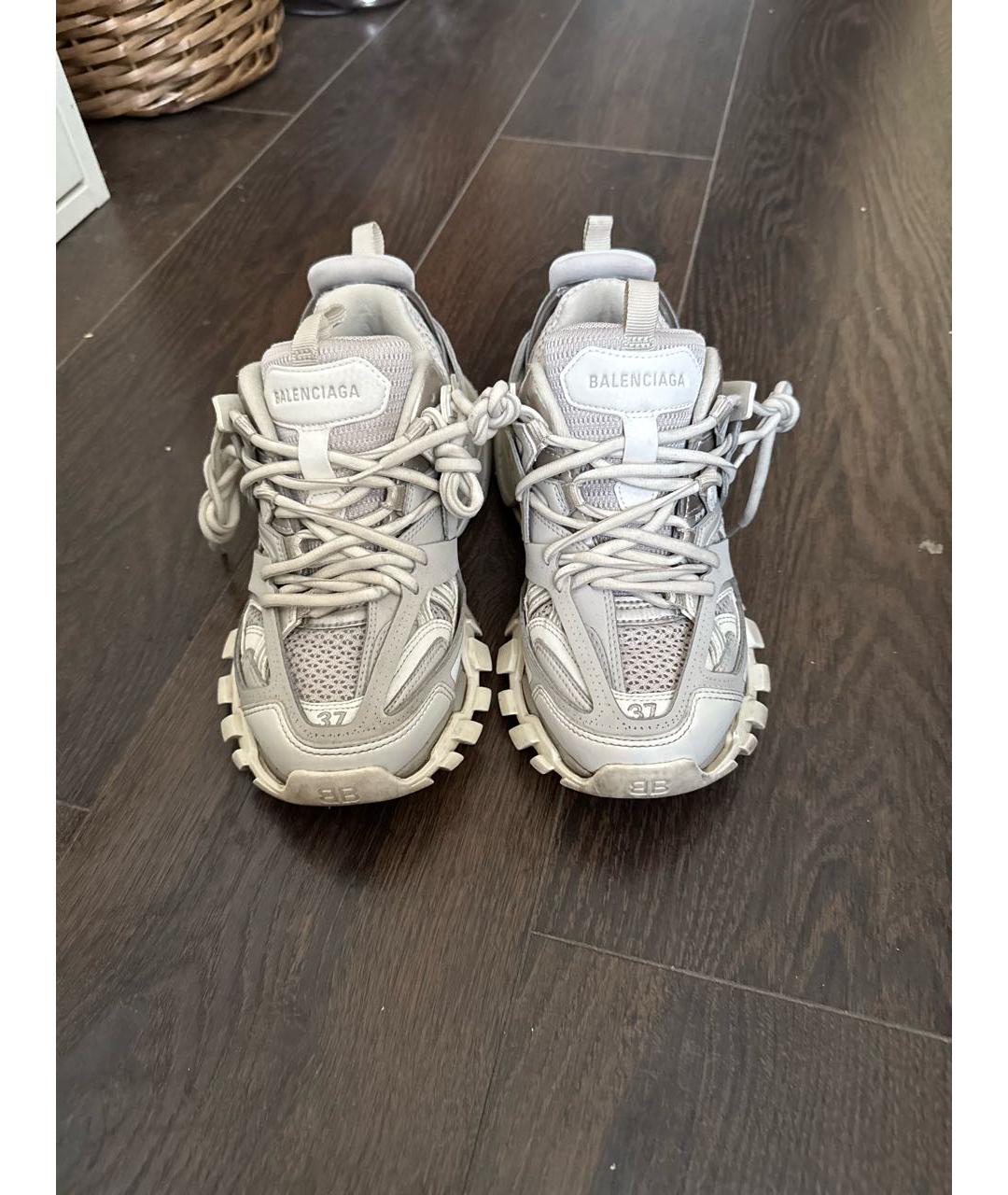 BALENCIAGA Бежевые кроссовки, фото 3