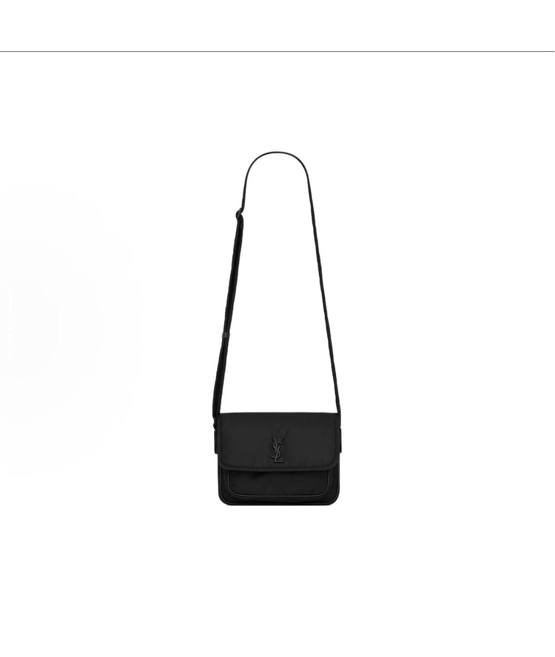 SAINT LAURENT Черная сумка на плечо, фото 7