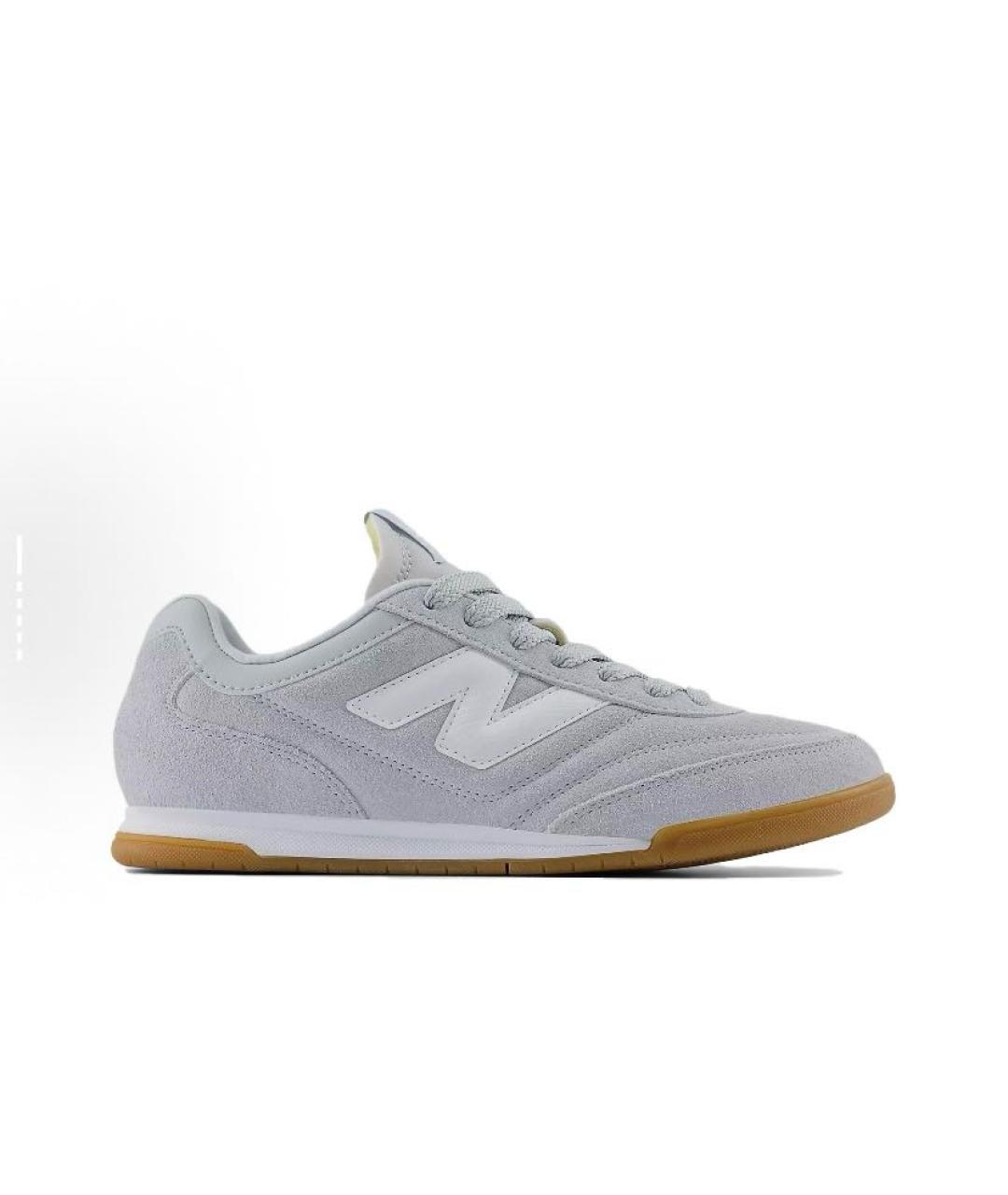 NEW BALANCE Серые кожаные кроссовки, фото 7
