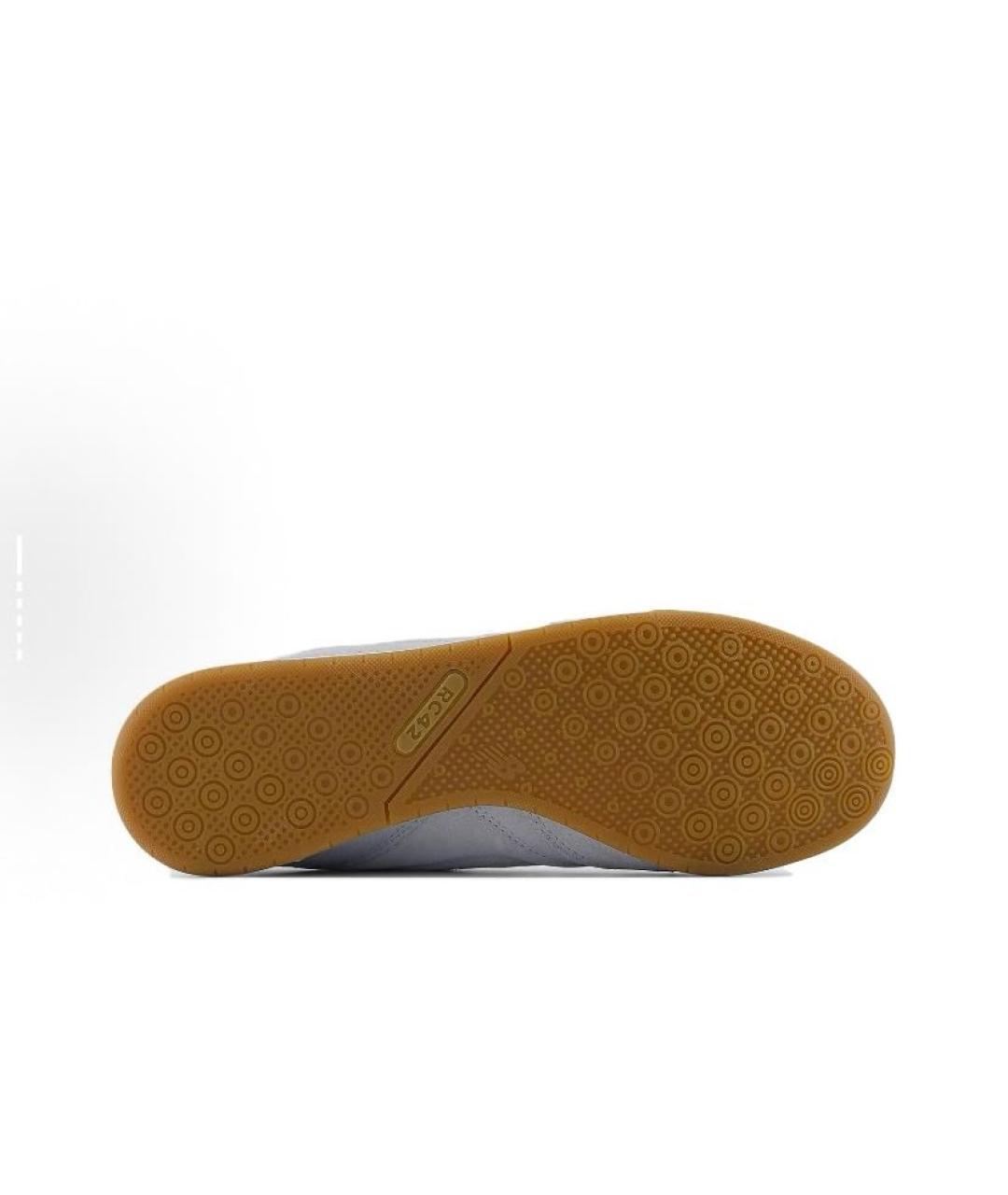 NEW BALANCE Серые кожаные кроссовки, фото 6