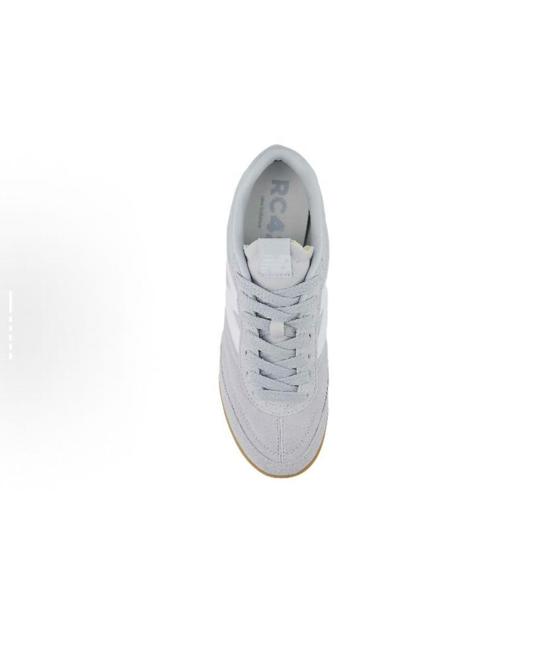 NEW BALANCE Серые кожаные кроссовки, фото 5