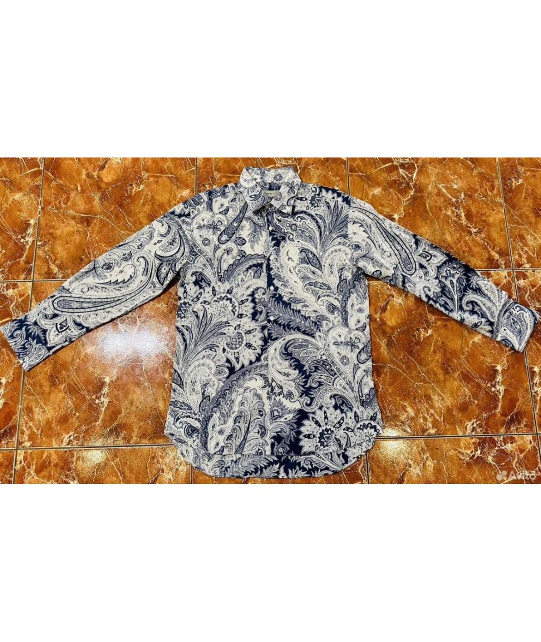 ETRO Мульти хлопковая кэжуал рубашка, фото 2