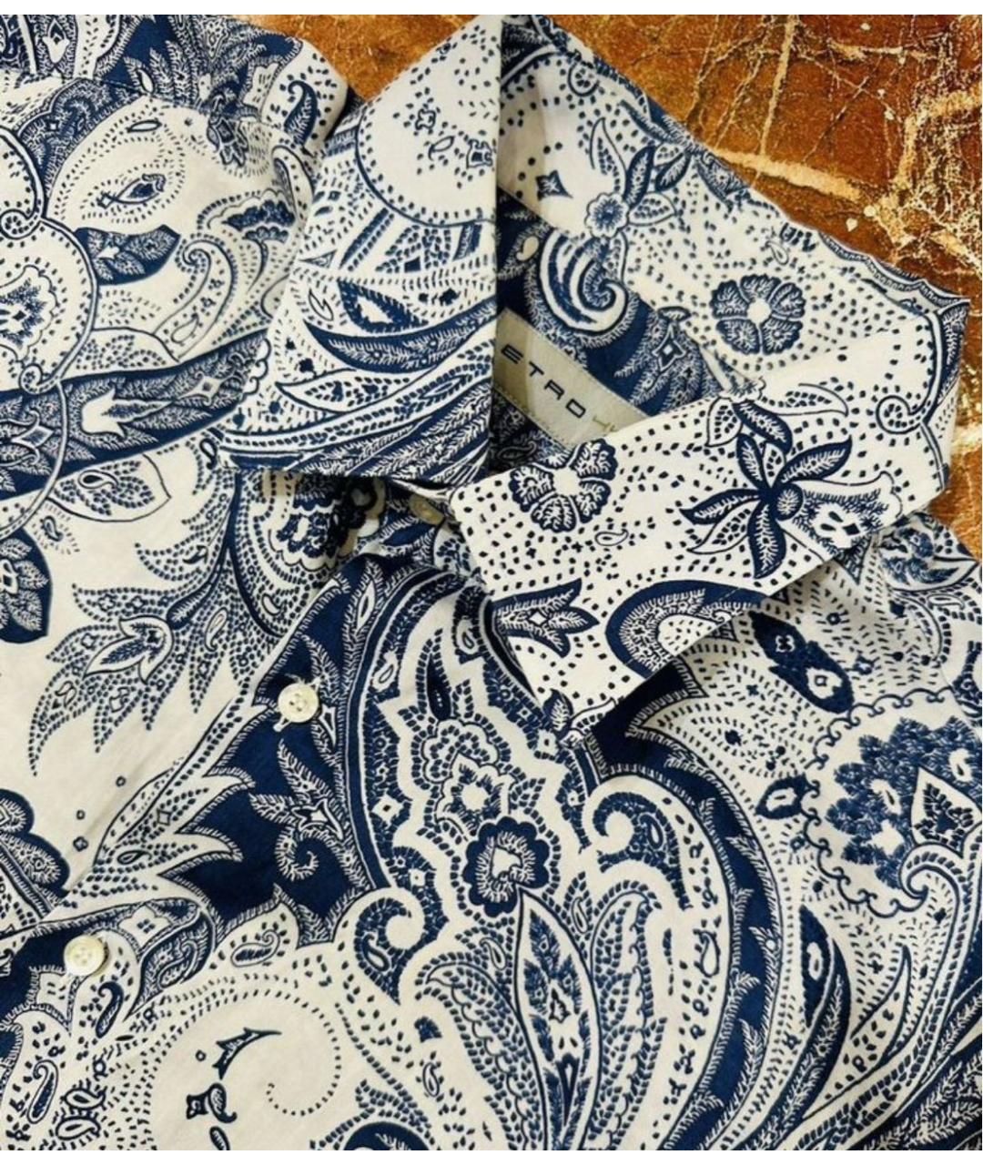 ETRO Мульти хлопковая кэжуал рубашка, фото 3