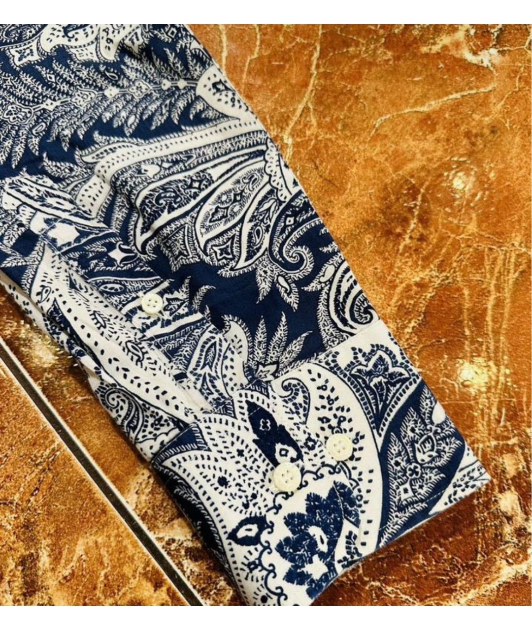 ETRO Мульти хлопковая кэжуал рубашка, фото 5