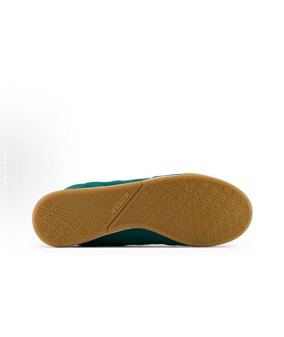 NEW BALANCE Зеленые замшевые кроссовки, фото 8