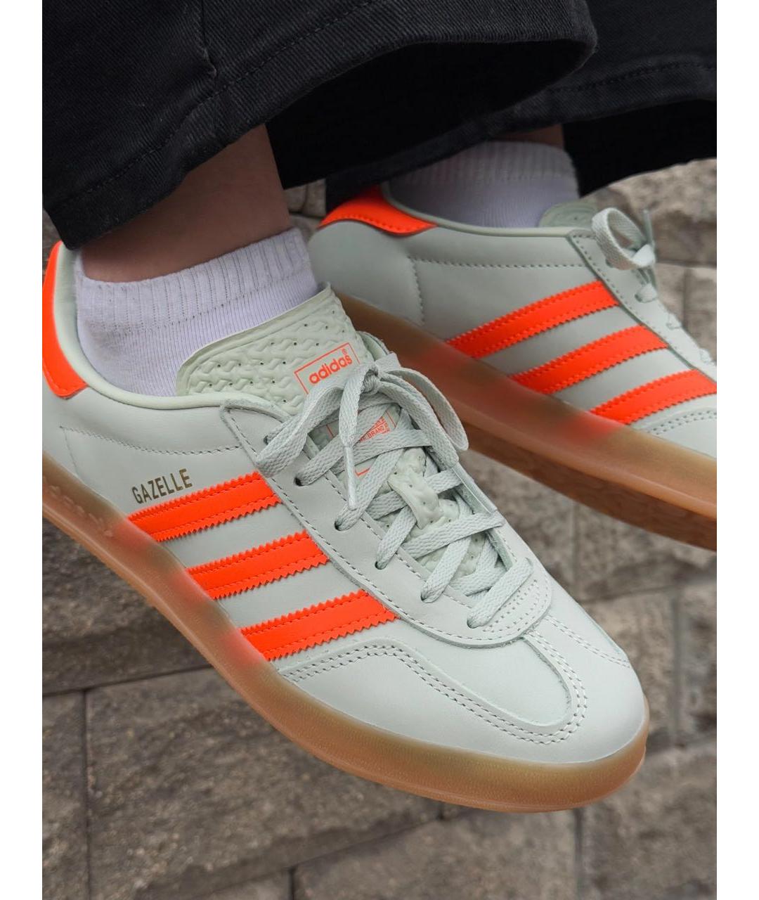 ADIDAS Бирюзовые кроссовки, фото 2
