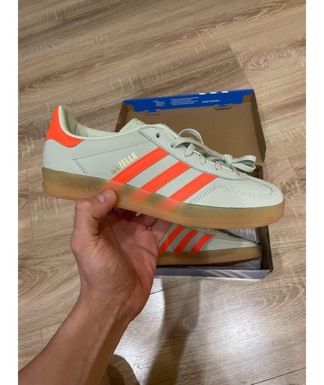 ADIDAS Бирюзовые кроссовки, фото 4